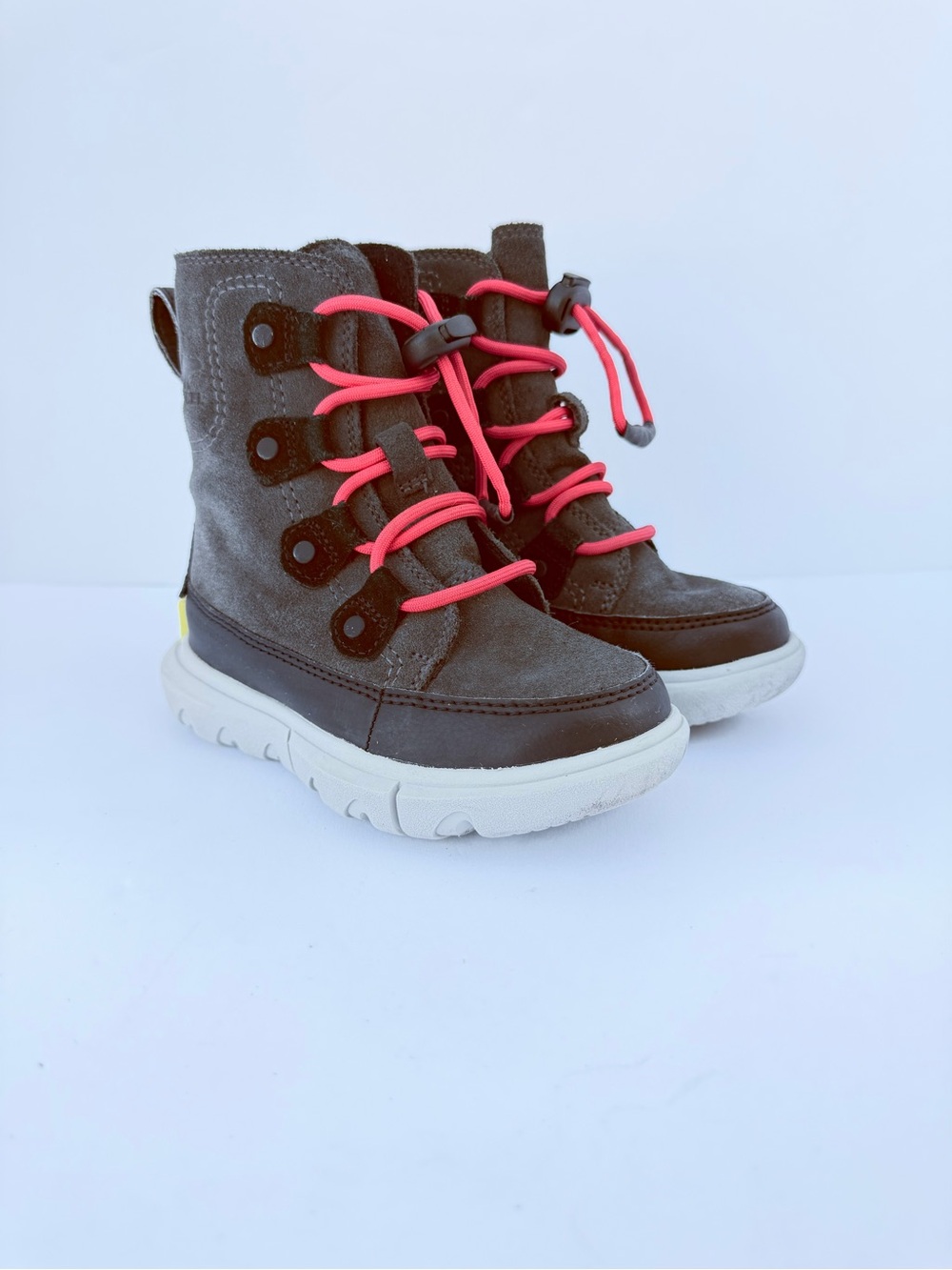 SOREL Kids Explorer Lace Waterproof Winter Snow Boots
